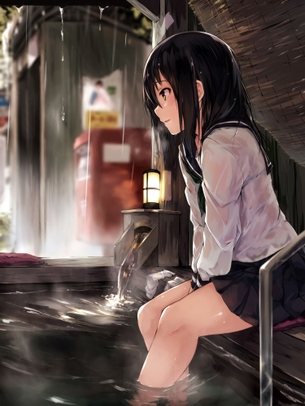 【二次・ZIP】濡れ透け美少女の虹画像ください！！