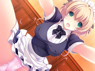 メイドのエロ画像フォルダを解放していく