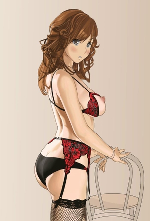 こんなにエロ過ぎるガーターベルトの画像は反則です！