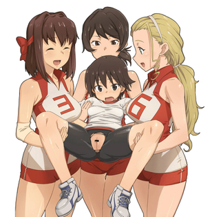 【二次エロ】スポーツウェア姿でエッチなことをしているエロ画像集