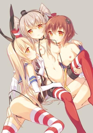 艦隊これくしょん【複数11：島風・天津風・雪風1】