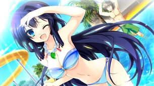 どうして、そんなに黒い髪が好きなの？ 【18禁エロゲーHCG】エロ壁紙・画像