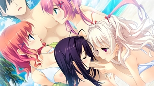 恋する夏のラストリゾート ハーレム・日焼けパッチ 【18禁エロゲーHCG】壁紙・画像