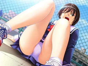 ミニスカでパンチラやセックスしてる二次エロ画像⑯ 25枚