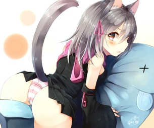 【二次・ZIP】縞パンが似合う可愛い女の子の画像下さい！