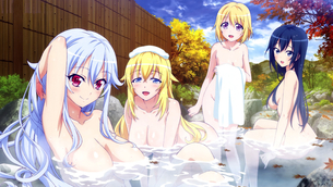 愛音、ユリシア、ハユル、シルヴィア【PC / PSVita壁紙】（魔装学園HxH 01）