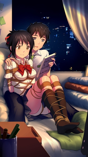 【君の名は。】宮水三葉とかのエロ画像