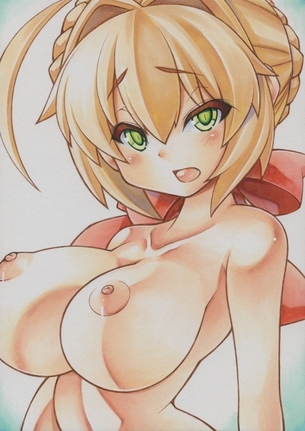 【Fate】セイバーの二次元エロ画像。