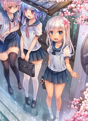 【二次】着衣が透けちゃってる女の子の画像が見たい！ 10