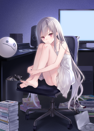 【二次】銀髪な女の子の可愛い画像が見たい！ 9