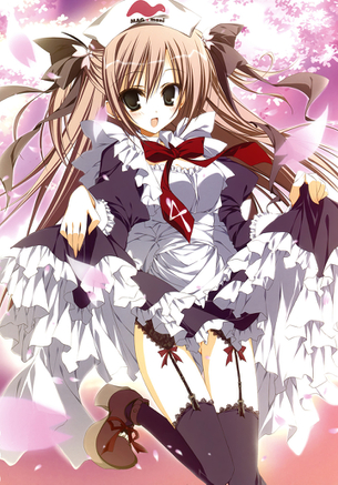 奴隷にしたい、かわいいメイドの二次エロ画像集