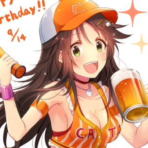 姫川友紀ちゃん（デレマス）のエロ画像まとめ ビール片手に野球応援！！！