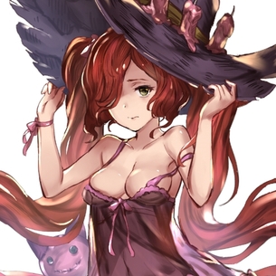 グラブルのエロ画像まとめ グランくんで美少女団員とのエッチな妄想捗る その2
