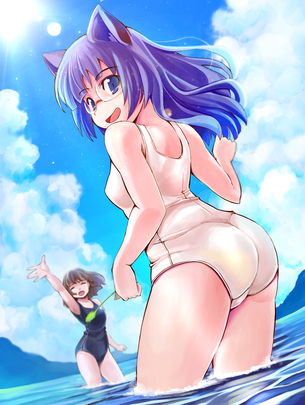 【二次・ZIP】健康的な水着姿がエロかわいい2次の美少女画像下さい！