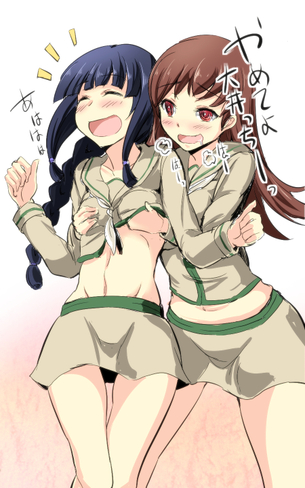 【二次・ZIP】女の子同士でイチャイチャしてる百合画像貼ってけください