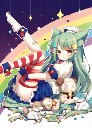 【二次】猫耳な女の子の可愛い画像が見たい！ 5