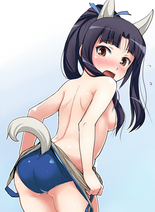 【二次・ZIP】黒髪ポニテが最高な服部静夏ちゃんの画像まとめ《ストライクウィッチーズ》