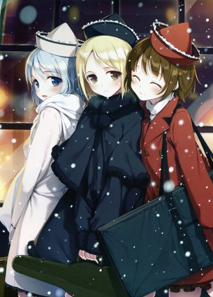 【二次・ZIP】3人以上の女の子が入ってる集合絵みたいな二次画像ください