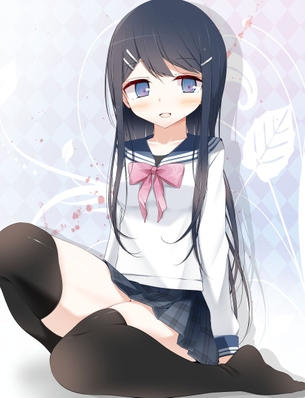 ニーソのエロ画像