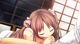 可愛い女の子におしゃぶりされてるフェラチオエロ画像
