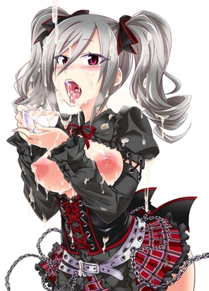 【2次エロ】女の子にザーメン食わして興奮したいエロ画像まとめpart.2