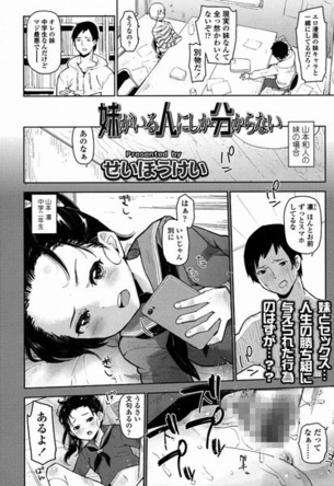 [せいほうけい]妹がいる人にしか分からない