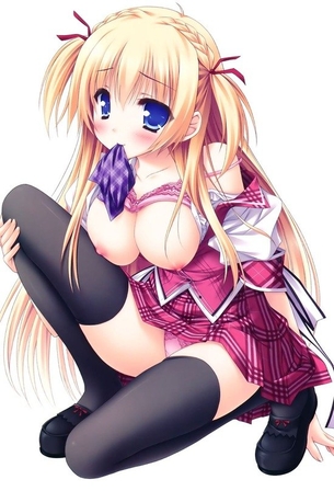 ニーソのエロ画像詰め合わせ