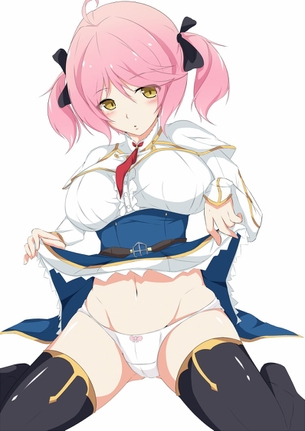 【二次・ZIP】衣服たくし上げて挑発や誘惑してる美少女画像