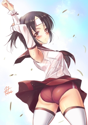 【二次・ZIP】ニーソが太ももに食い込んでる感じの女の子の画像ください！！