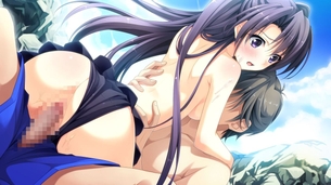 【2次】屋外セックスで開放的になっちゃってる女の子の二次エロ画像【青姦】