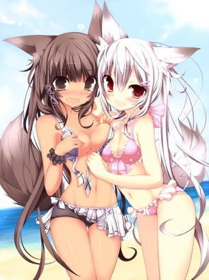 【2次】頭を撫でたくなるくらい愛くるしい獣耳っ娘の二次画像 その4【獣耳っ娘】