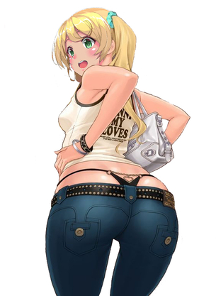 【二次・ZIP】デニムパンツ・スカート穿いてる虹美少女画像まとめ