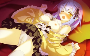【2次】服や下着ごしにくっきりとまんすじが見えちゃってる二次エロ画像 その3【まんすじ】