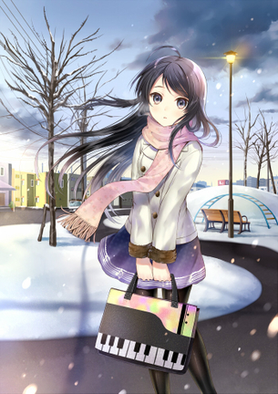 【二次】黒髪ロングな女の子の可愛い画像が見たい！ 5