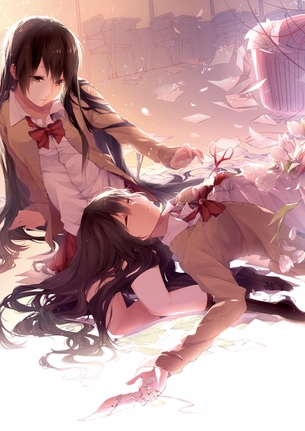 【二次】黒髪ロングな女の子の可愛い画像が見たい！ 3