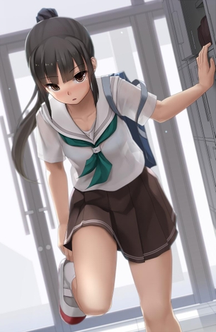【二次】ポニーテールの女の子の画像 その8