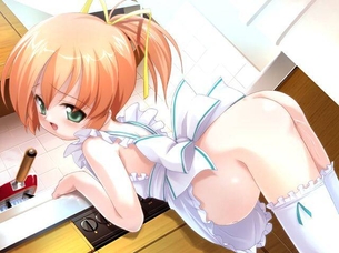 裸エプロンのエロ画像詰め合わせ