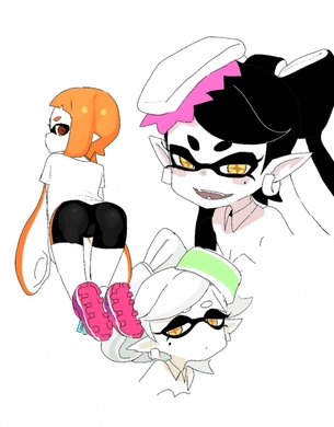 スプラトゥーンの魅力についてエロ画像で検証