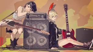 【ノリアキisリアル】ギターと女の子の二次画像