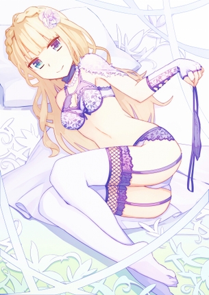 【※ガーターベルトぅ※】 勃起不可避www ガーター着用したかわいい2次娘画像