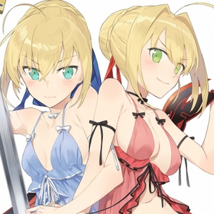 赤セイバー（Fateシリーズ）のエロ画像まとめ Fate/EXTELLA面白そうwww part3