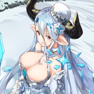 イシュミールさん（グラブル）のエロ画像。でかい！冷たい！やわらかーい！