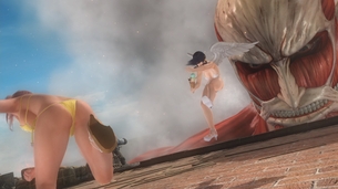 【DOA5LR】進撃の巨人コラボコスを買ってみた