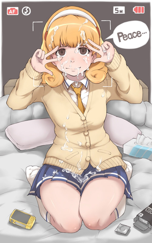 【記念撮影】アヘ顔じゃないダブルピースの二次エロ画像