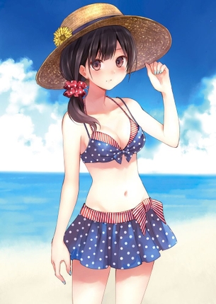 水着姿がかわいい女の子集めました