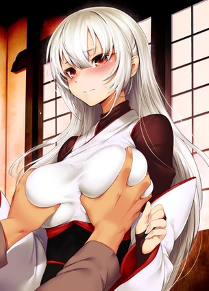 おっぱい揉まれてる女の子のエロ画像ください!!