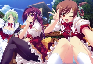 君を仰ぎ乙女は姫に 【18禁PC美少女ゲームCG】エロ壁紙・画像 其の1