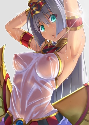 【2次】服や下着が透けてエッチな事になっちゃってる女の子の二次エロ画像 その9【透け透け】
