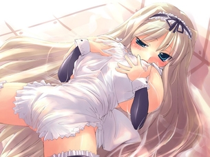 メイドの二次フェチ画像。