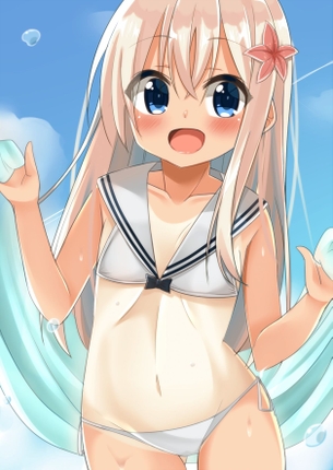 【二次・ZIP】魅惑のトライアングル、美少女の太ももの隙間画像